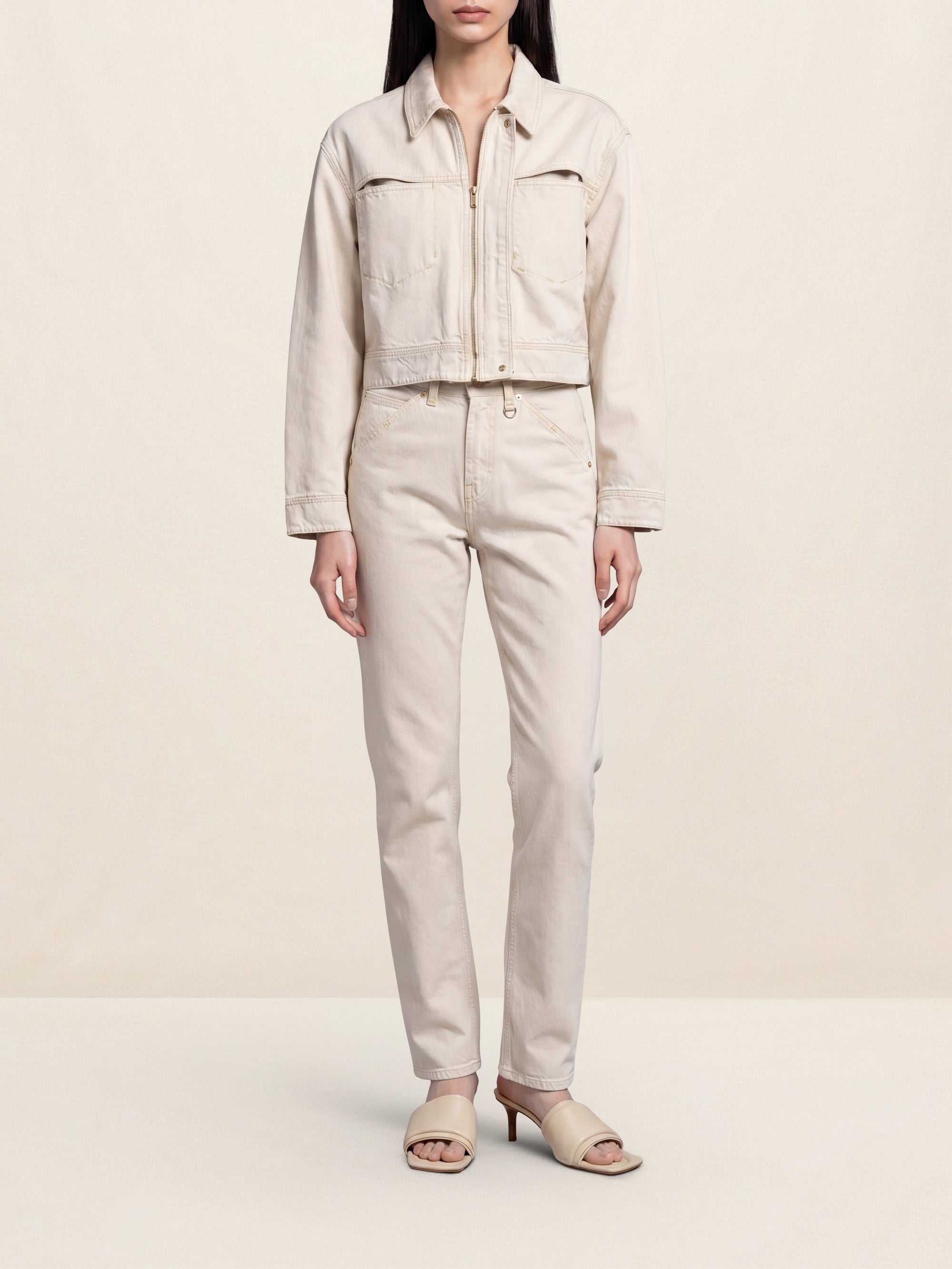 LIGHT BEIGE LE DE NIMES YELO