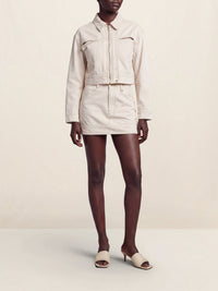 LIGHT BEIGE LA VESTE DE NIMES