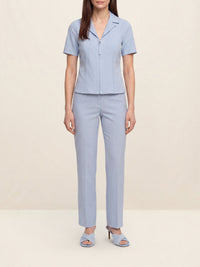 Chemise Tangelo en laine - Light Blue