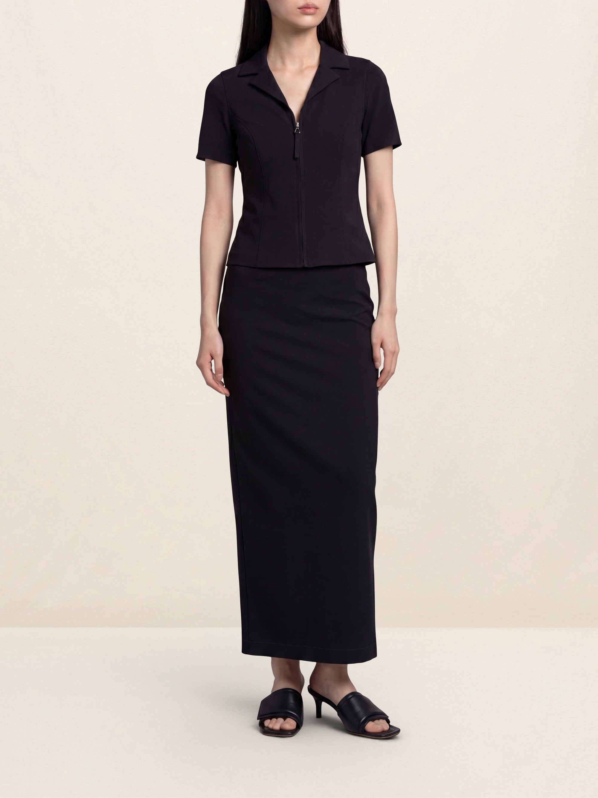 BLACK LA CHEMISE TANGELO