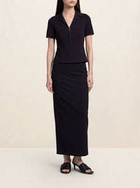 Chemise Tangelo en laine - Black