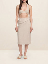 BEIGE LA JUPE VELA