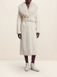 OFF-WHITE LE MANTEAU LONG PILOU