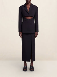 Jupe Cerro en laine - Black