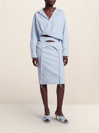 LIGHT BLUE LA CHEMISE MEJEAN
