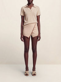 The Bagnu Polo Shirt - Beige