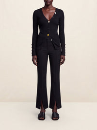 Cardigan Tordu asymétrique - Black