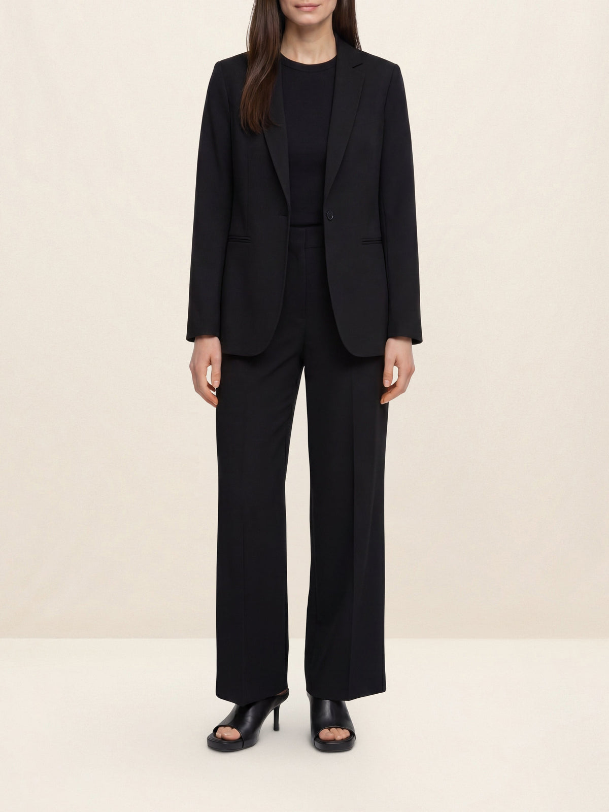 Jupe culotte évasée - Black