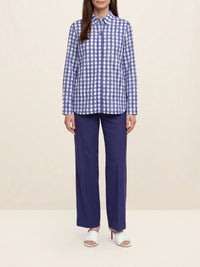 Pantalon Marino - Navy Checks