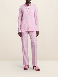 PINK CHECKS LA CHEMISE PASSIO