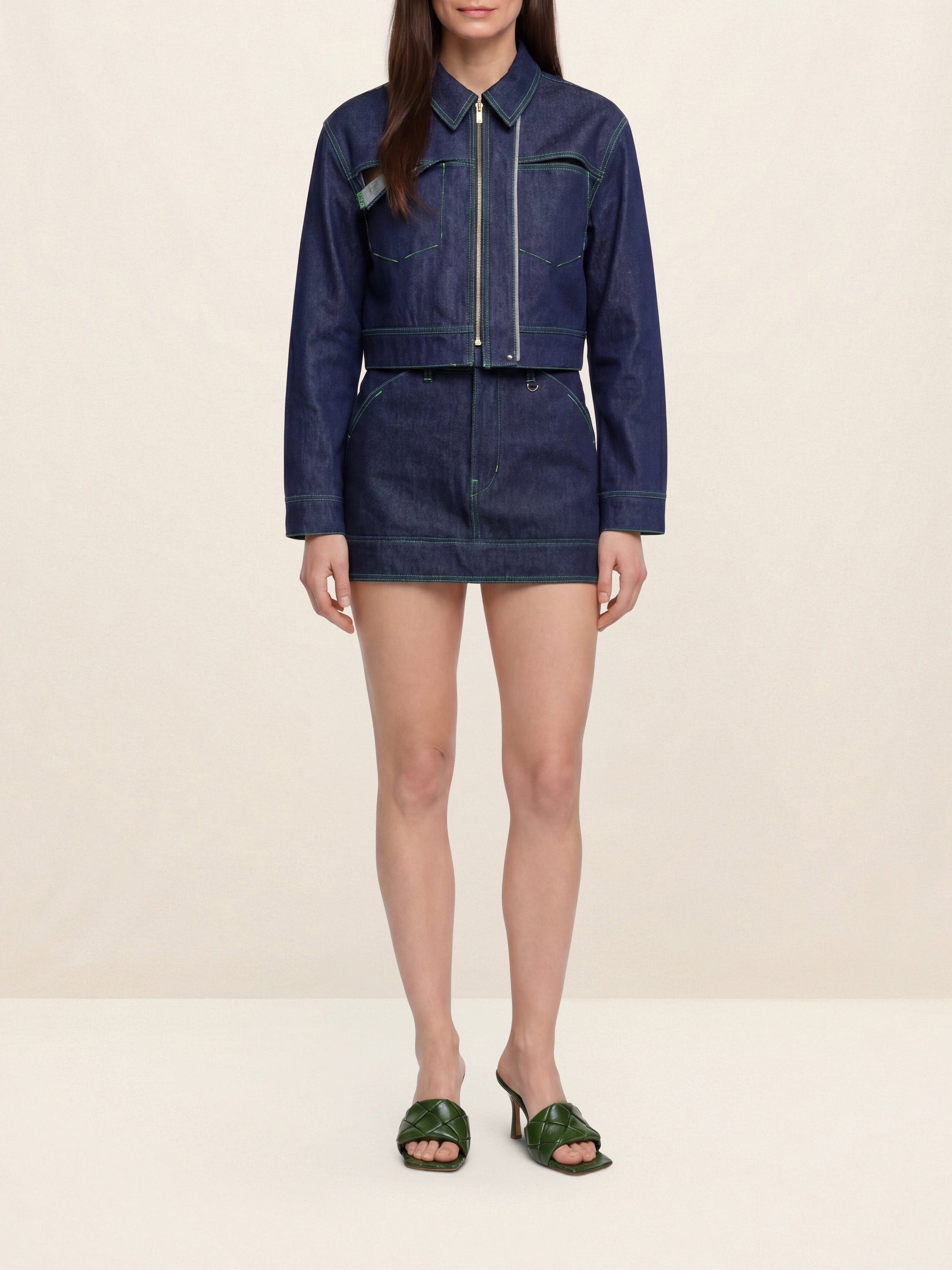 NAVY LA JUPE DE NIMES
