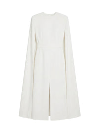Cape-style evening dress – Ivory