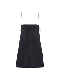 VOYOU DENIM DRESS