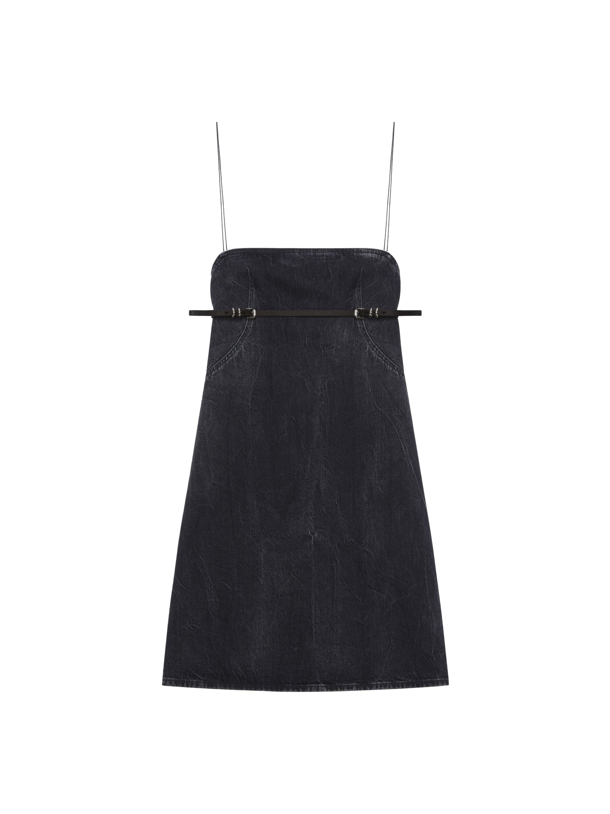 VOYOU DENIM DRESS