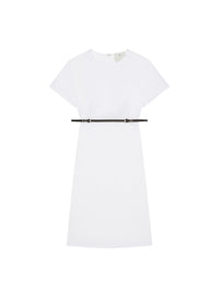 Robe Voyou en popeline - White