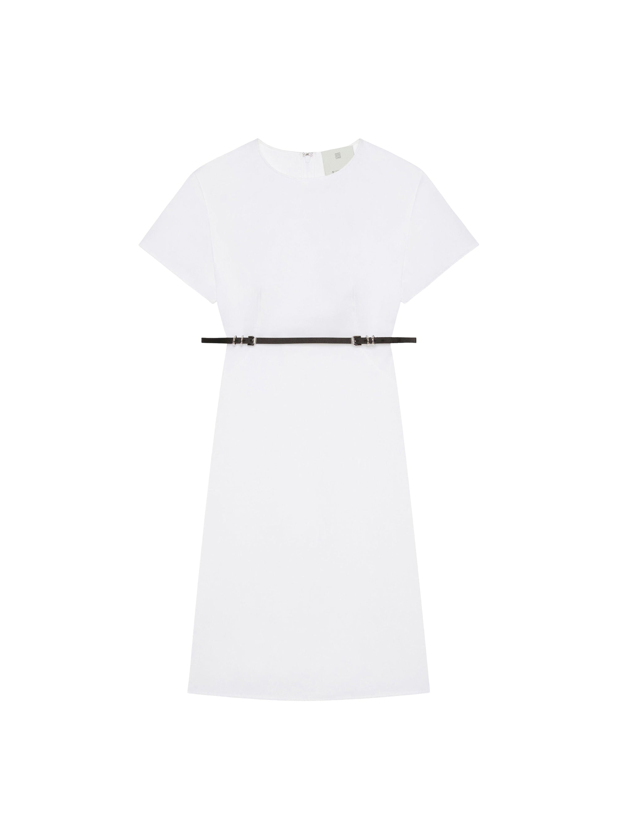 Robe Voyou en popeline - White