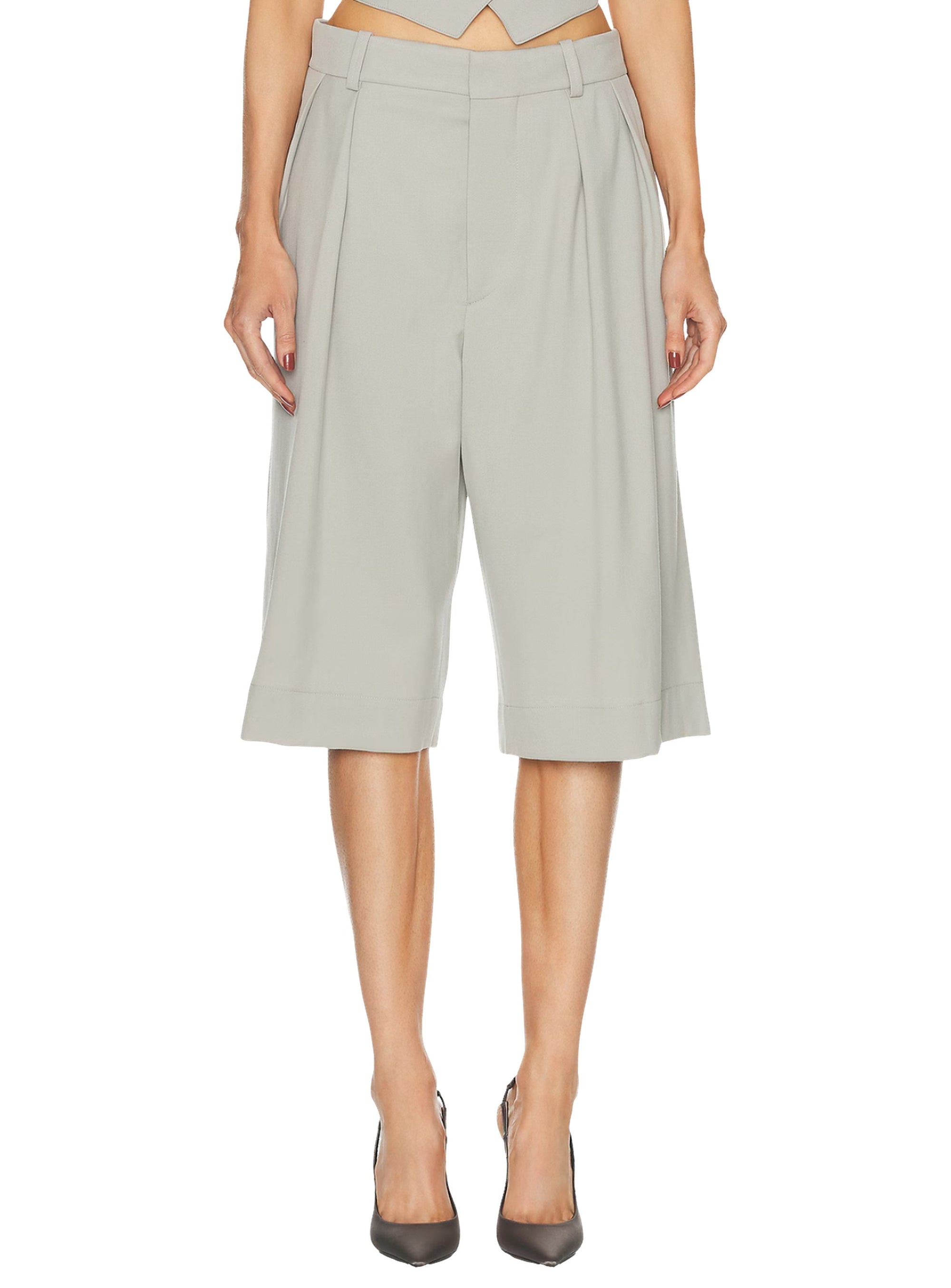 Low Rise Short - Cement