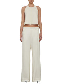 Low Rise Trouser - Off White