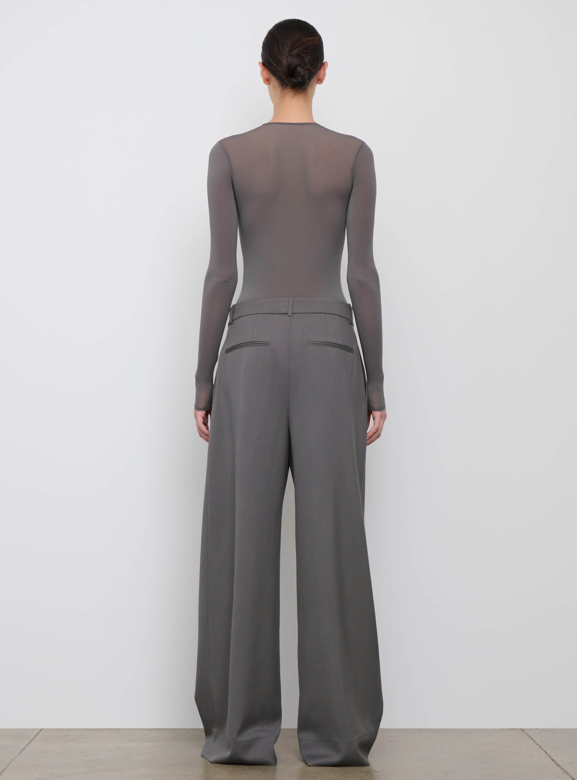 Low Rise Trouser - Slate