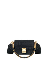 4G - SMALL CROSSBODY BAG W/ WOVEN CHAIN