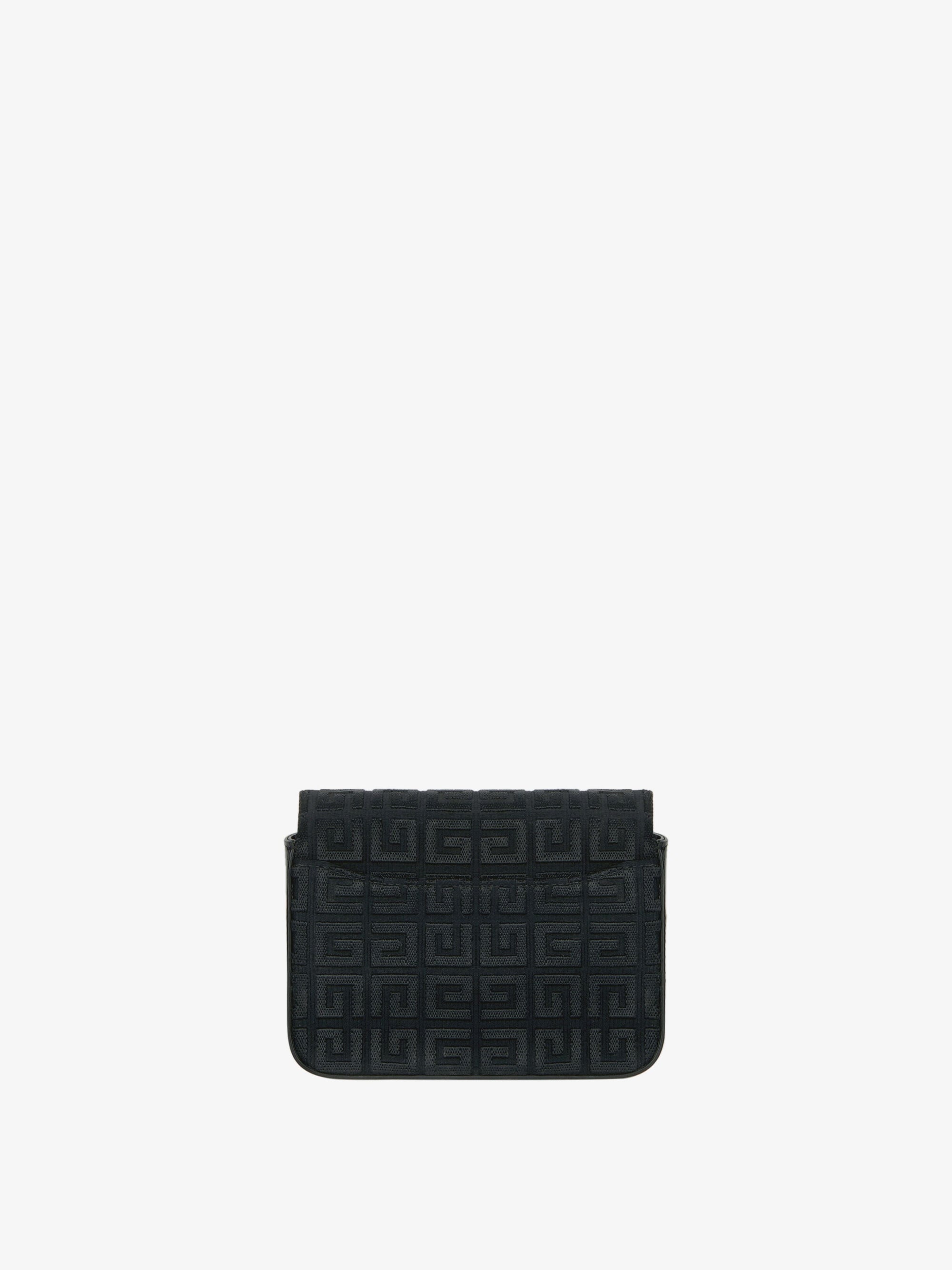 4G - SMALL CROSSBODY BAG W/ WOVEN CHAIN