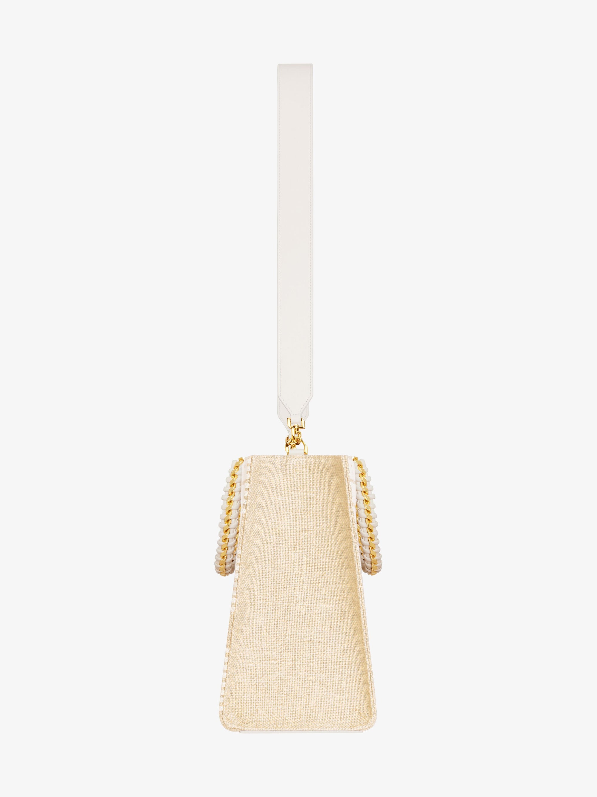 4G MONOGRAM JUTE EMBROIDERY
