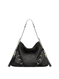 Sac Voyou en cuir - Black
