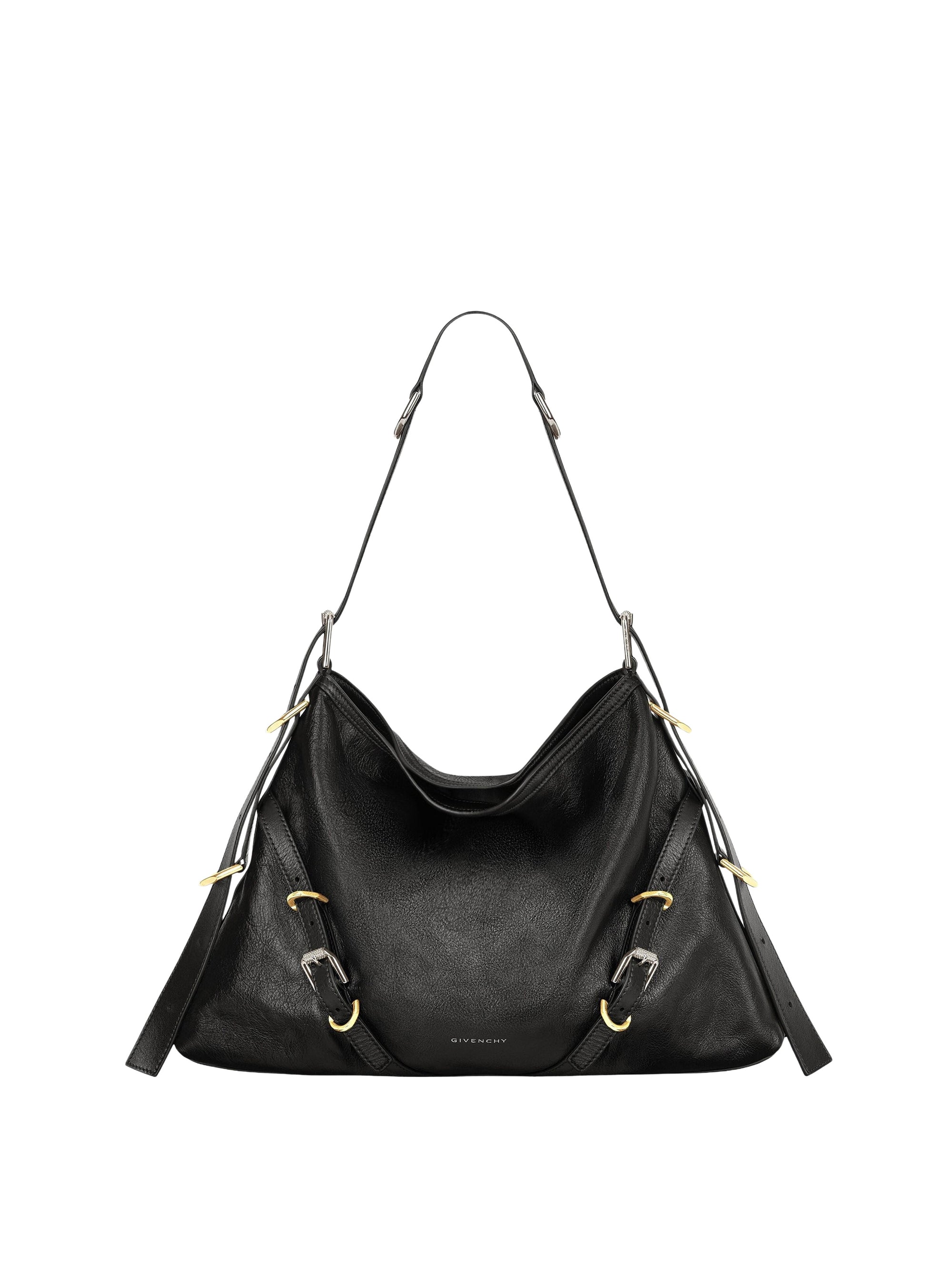 Sac Voyou en cuir - Black