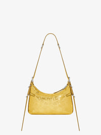 Sac Voyou mini en cuir laminé - Golden