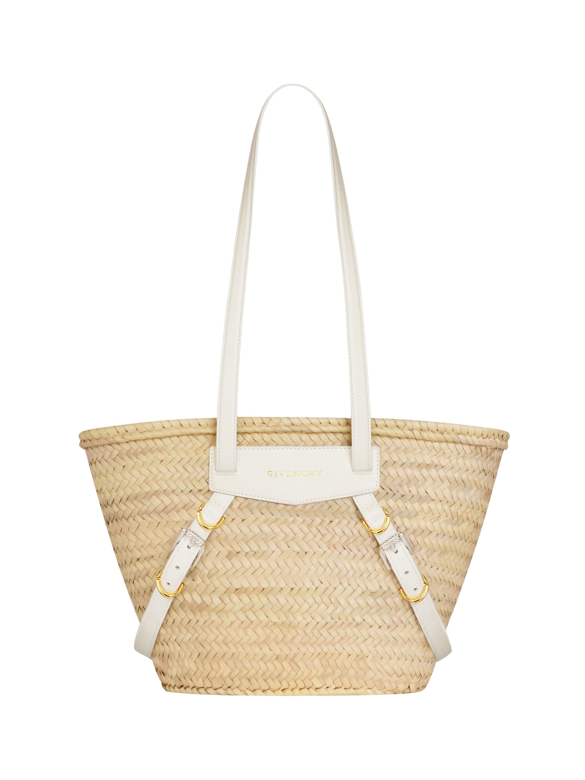 Panier Voyou moyen en raphia - Ivory