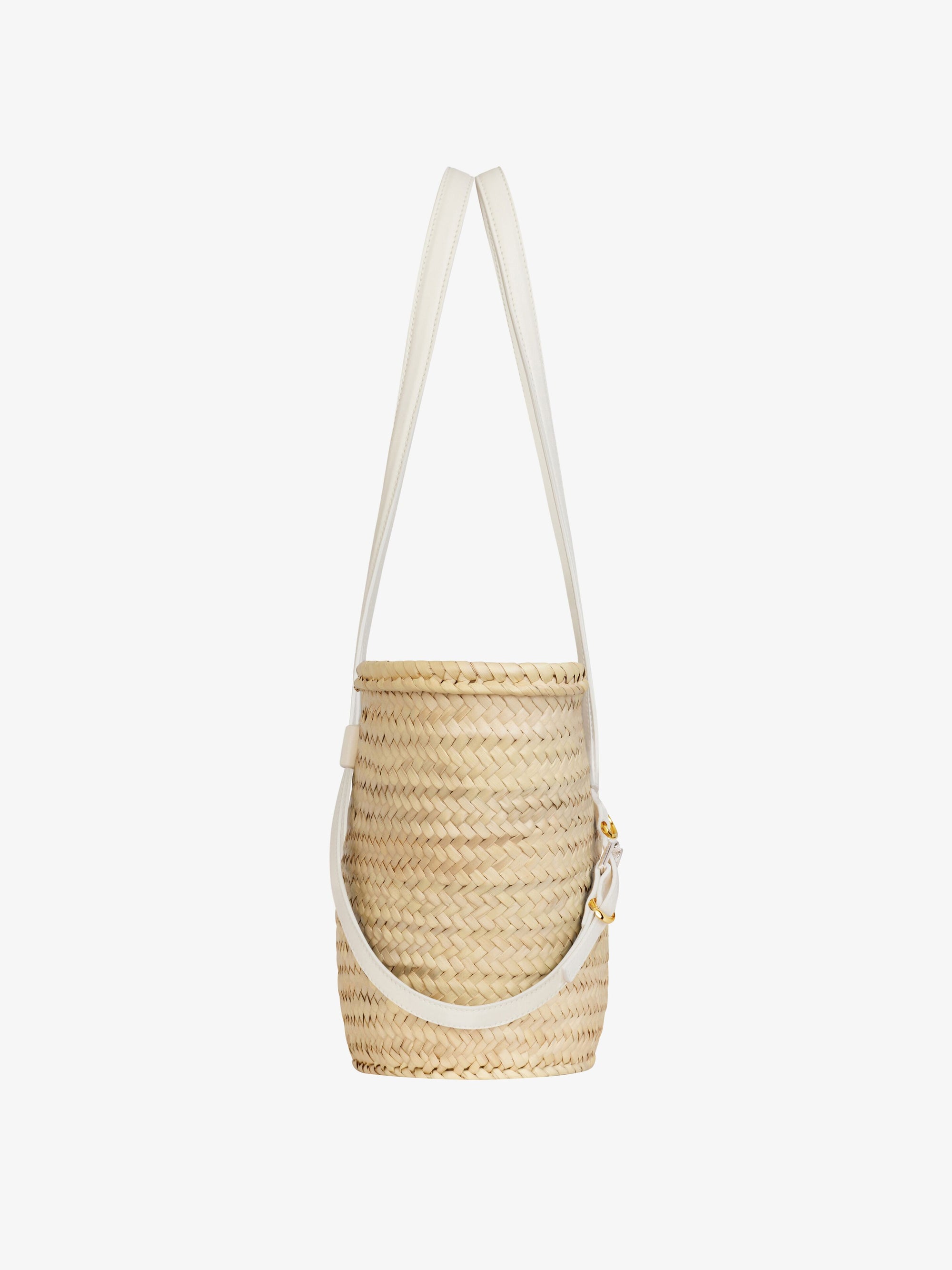 Panier Voyou moyen en raphia - Ivory