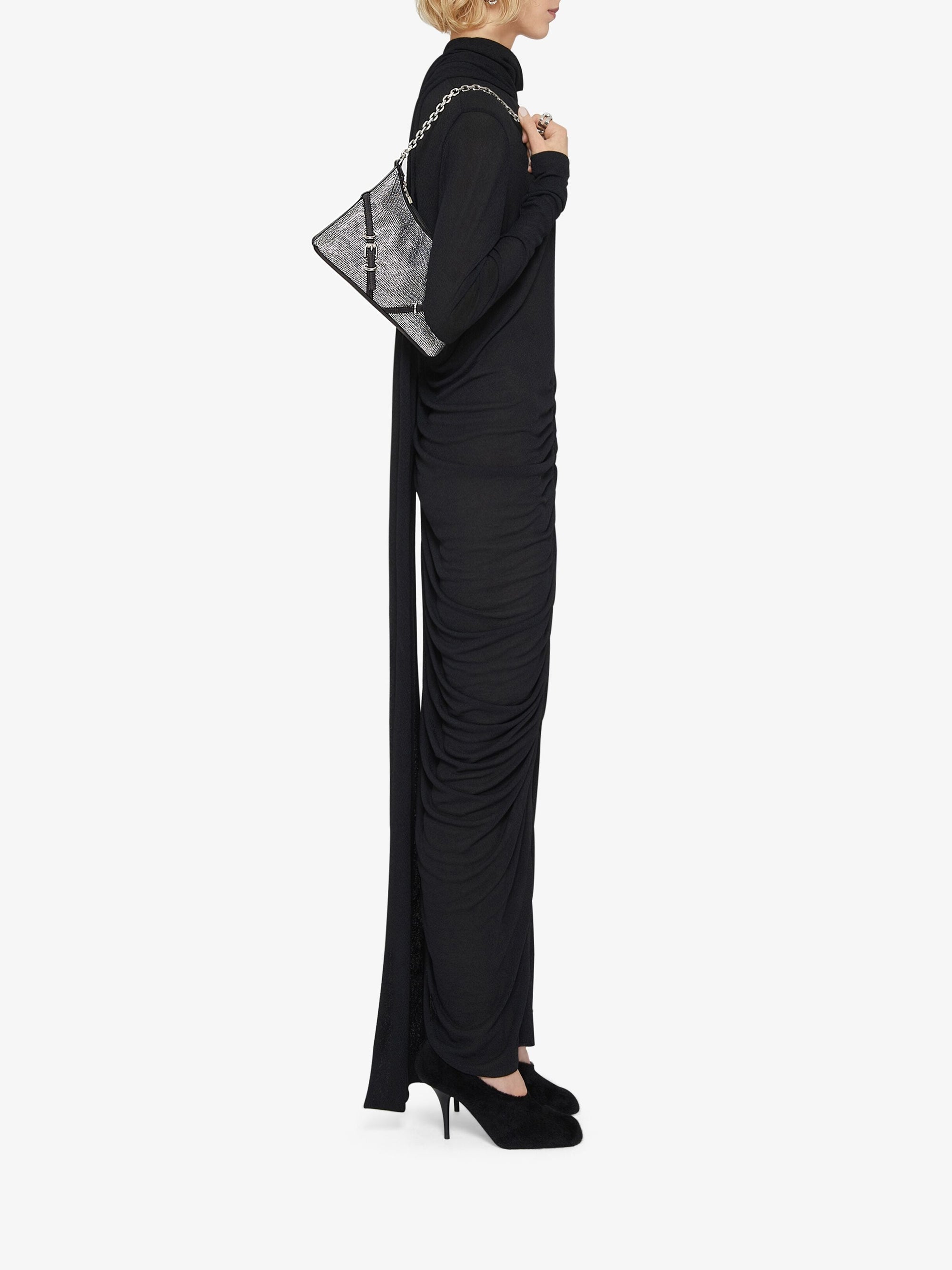 Sac Voyou en soie mélangé - Noir