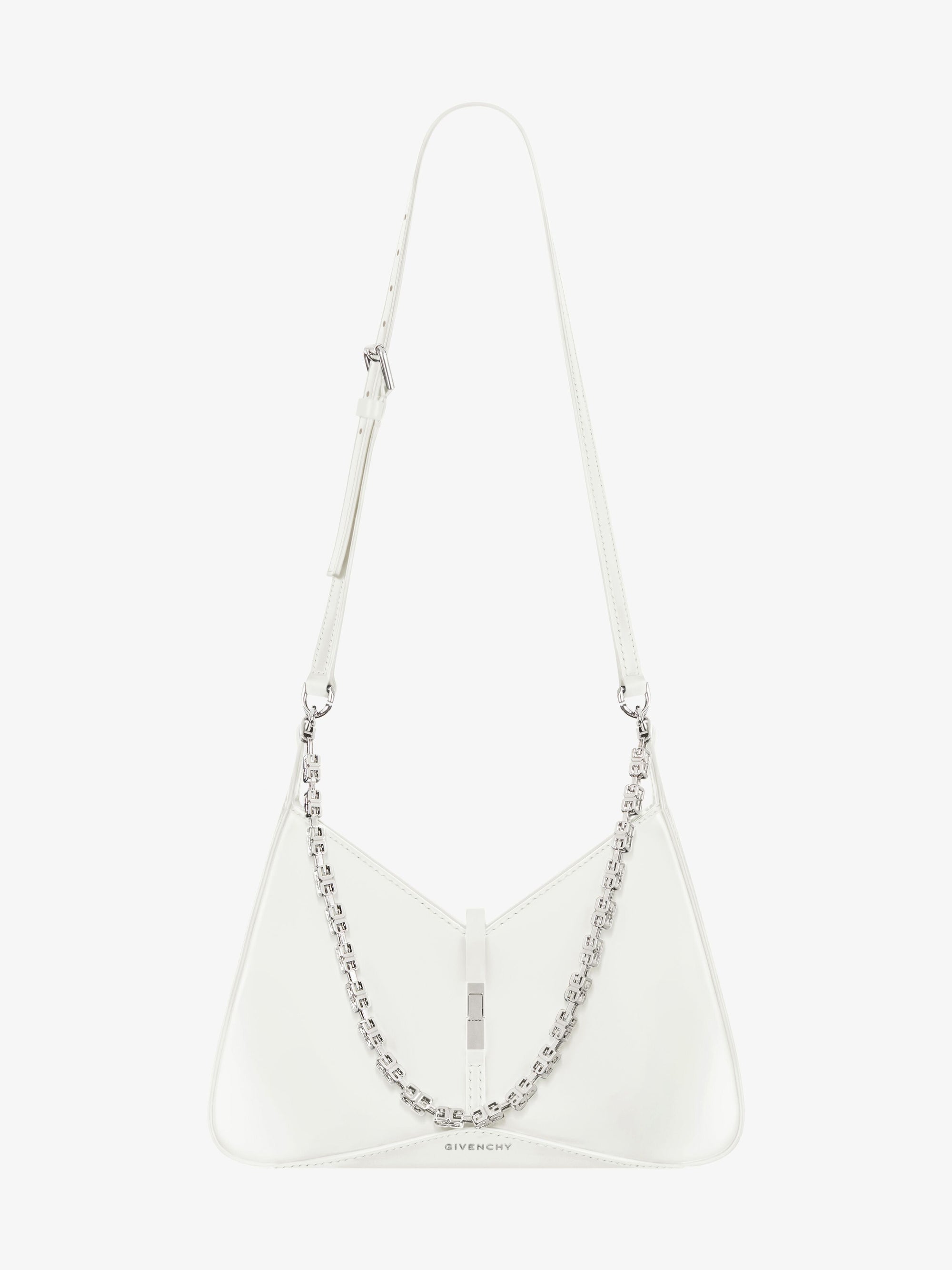 BOX LEATHER W/ SILVERY JEWELLERY