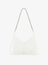 BOX LEATHER W/ SILVERY JEWELLERY