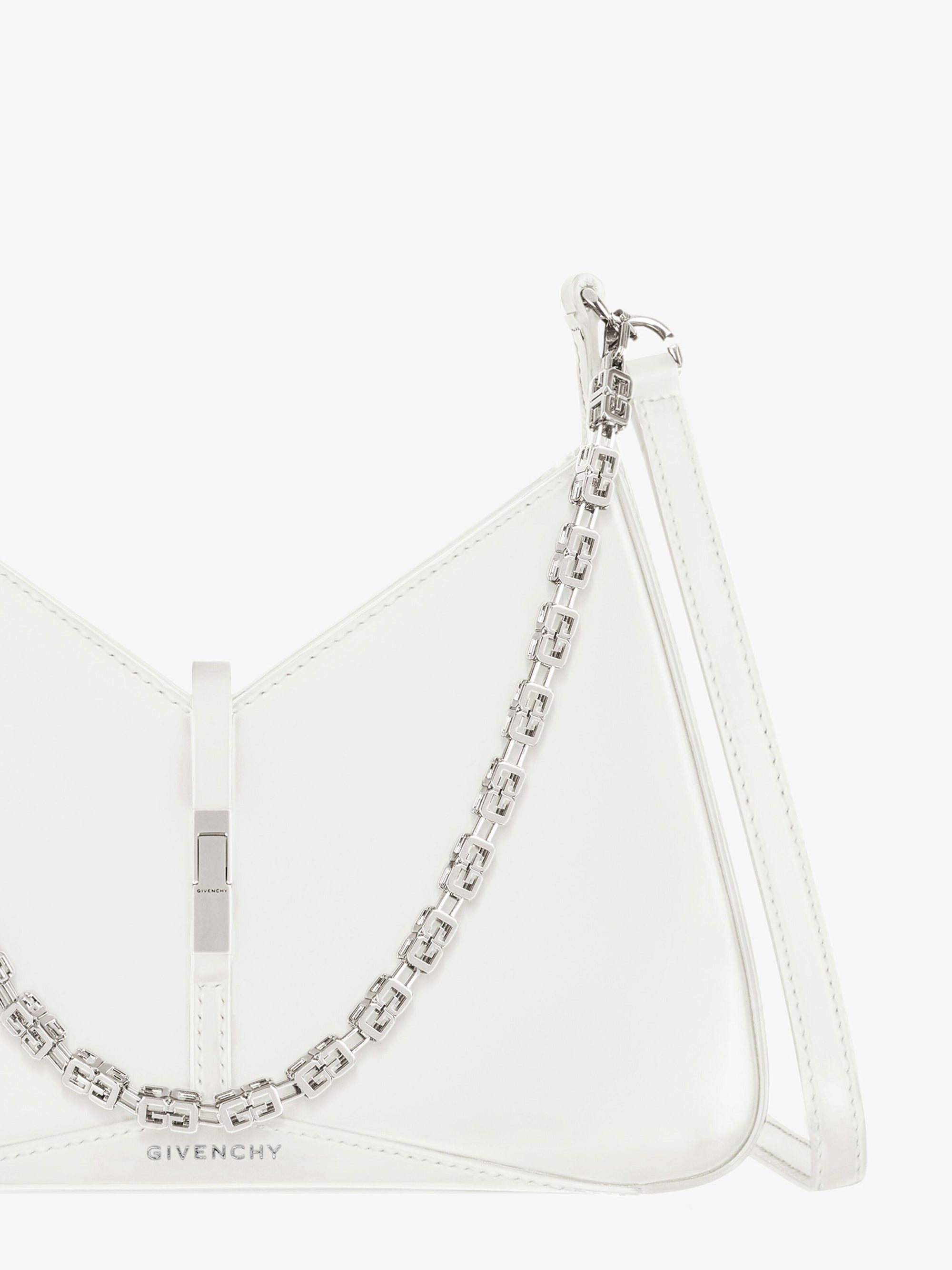 BOX LEATHER W/ SILVERY JEWELLERY