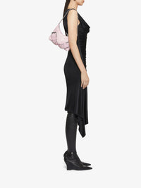 Sac Voyou boyfriend party en cuir vieilli - Old Pink