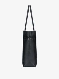 Cabas Voyou moyen en cuir - Black