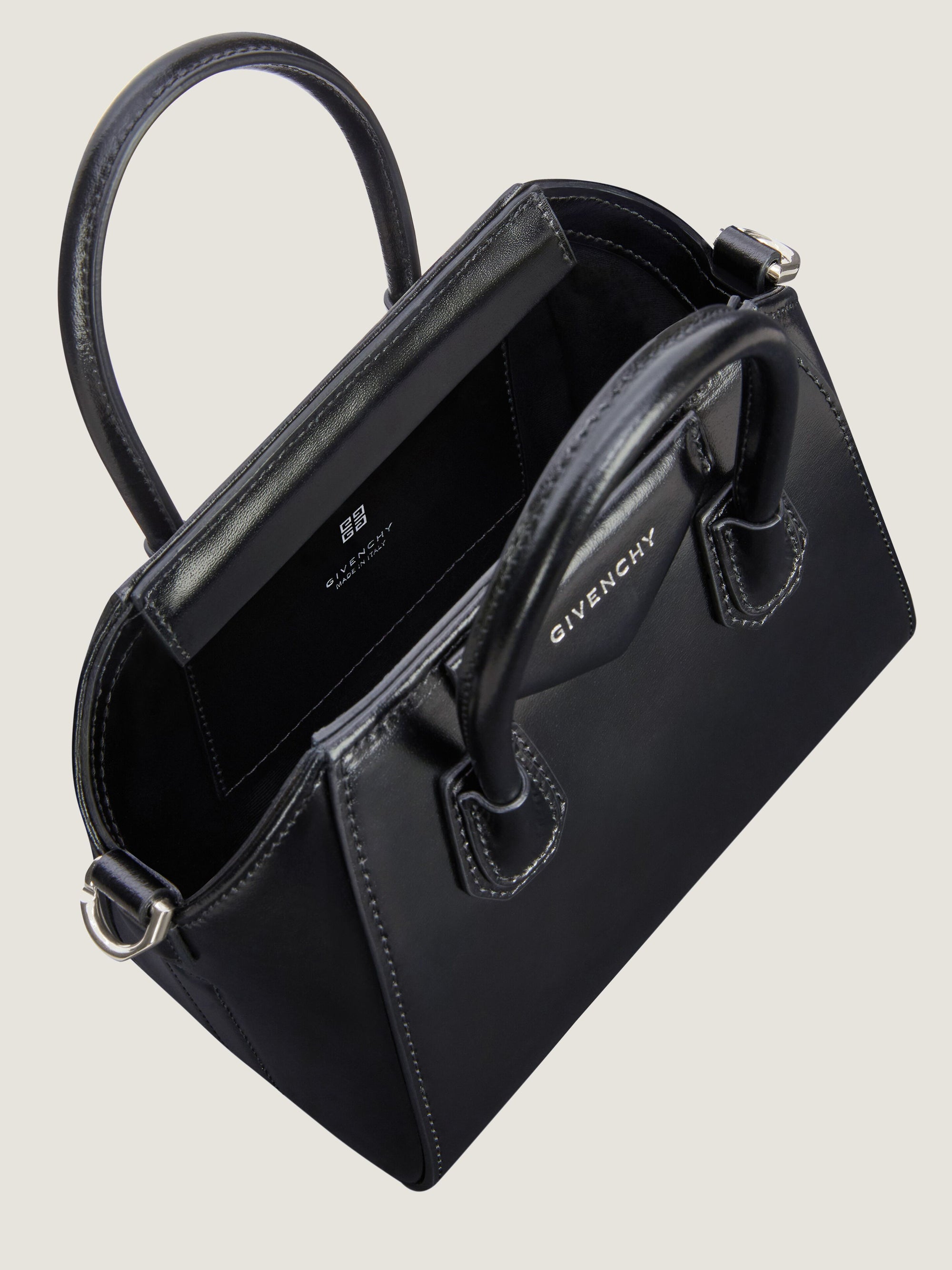 BOX LEATHER & BLACK LINING