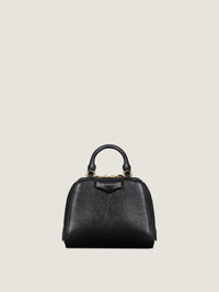 SHINY TUMBLED LEATHER/GOLDEN GALVA