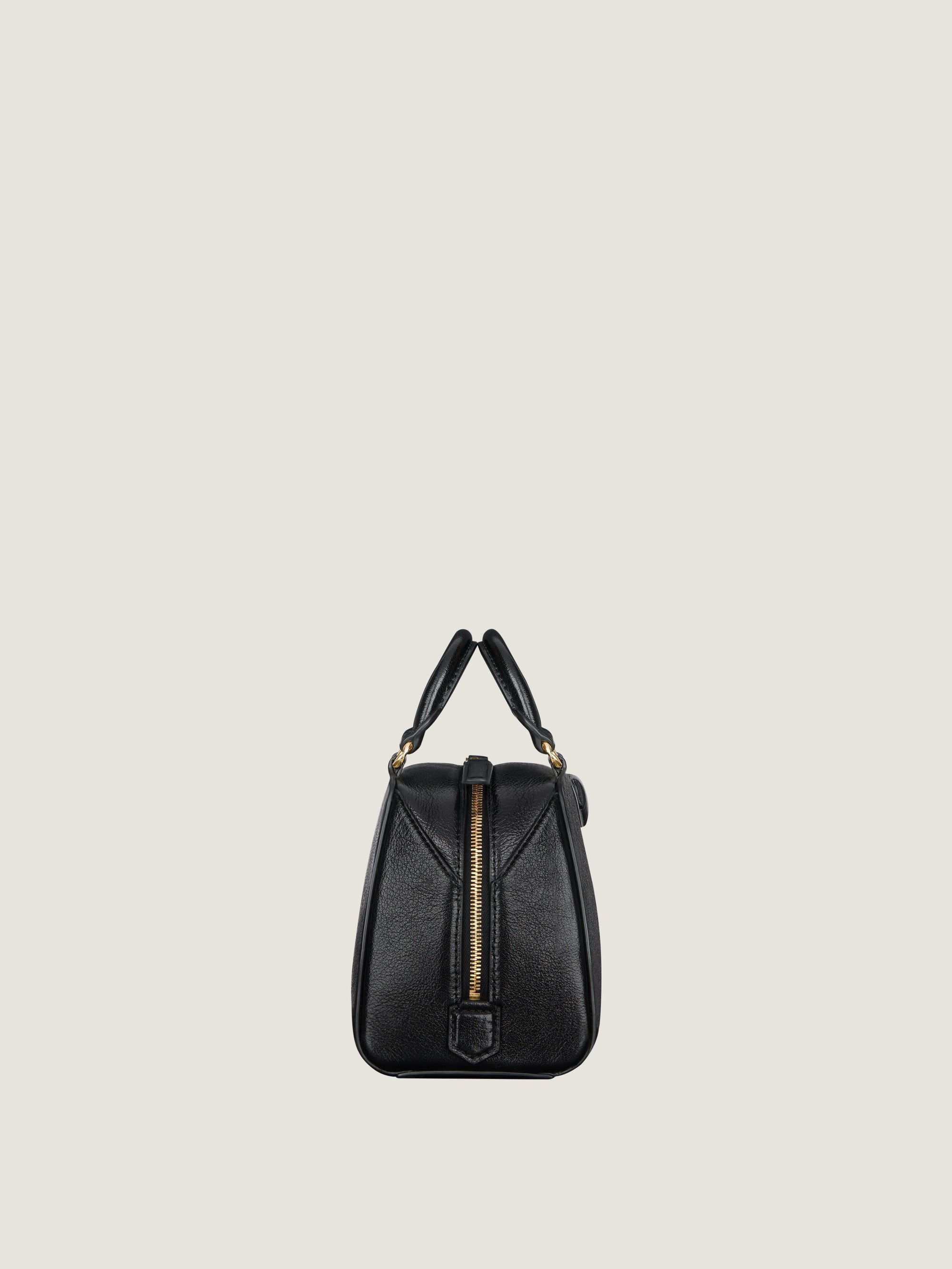 SHINY TUMBLED LEATHER/GOLDEN GALVA