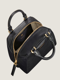 SHINY TUMBLED LEATHER/GOLDEN GALVA