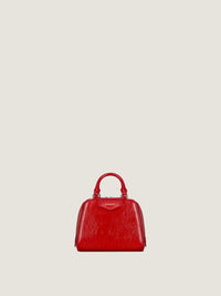 SHINY PATENT LEATHER W/ SILVERY JEWELRY