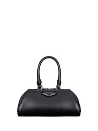 Sac Antigona east west mini en cuir - Black
