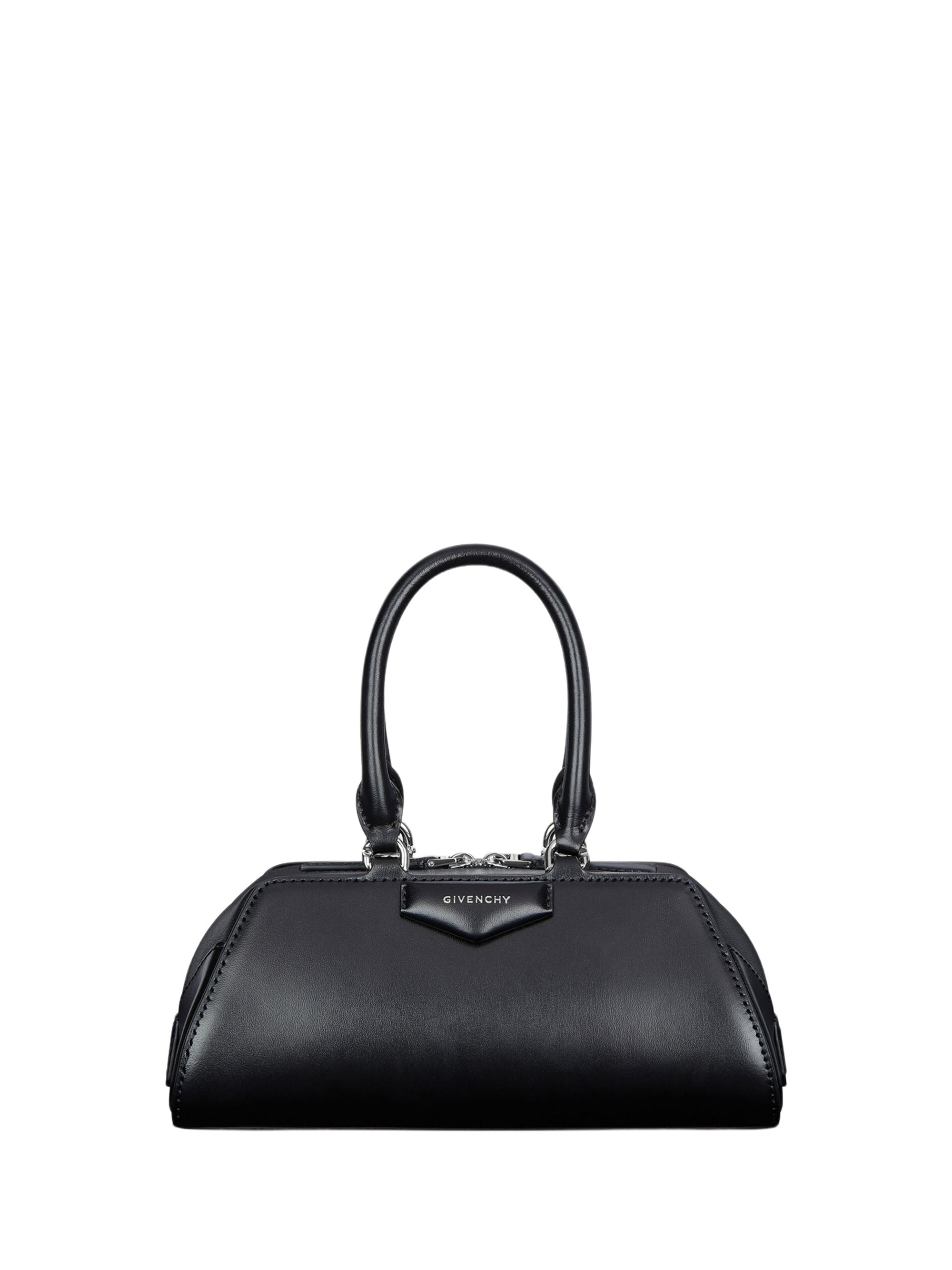 Sac Antigona east west mini en cuir - Black