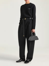 Sac Antigona east west mini en cuir - Dark Grey