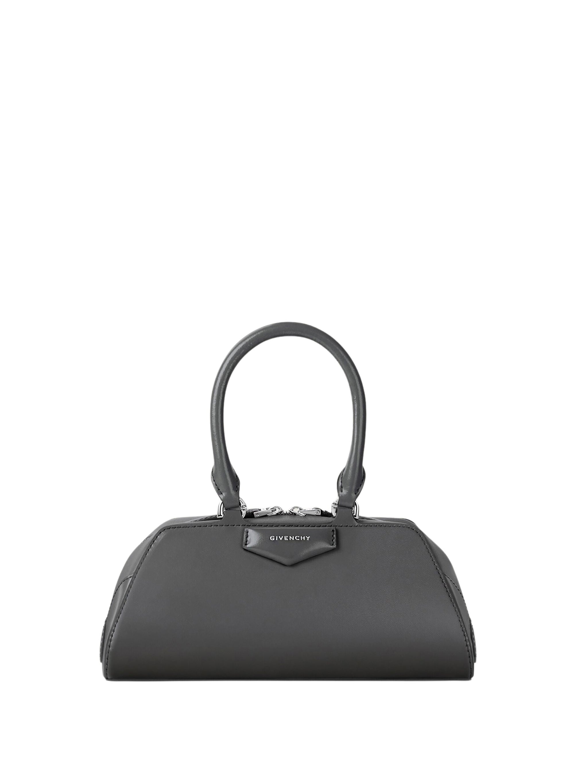 Sac Antigona east west mini en cuir - Dark Grey
