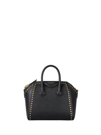 Mini sac Antigona nv en cuir - Black