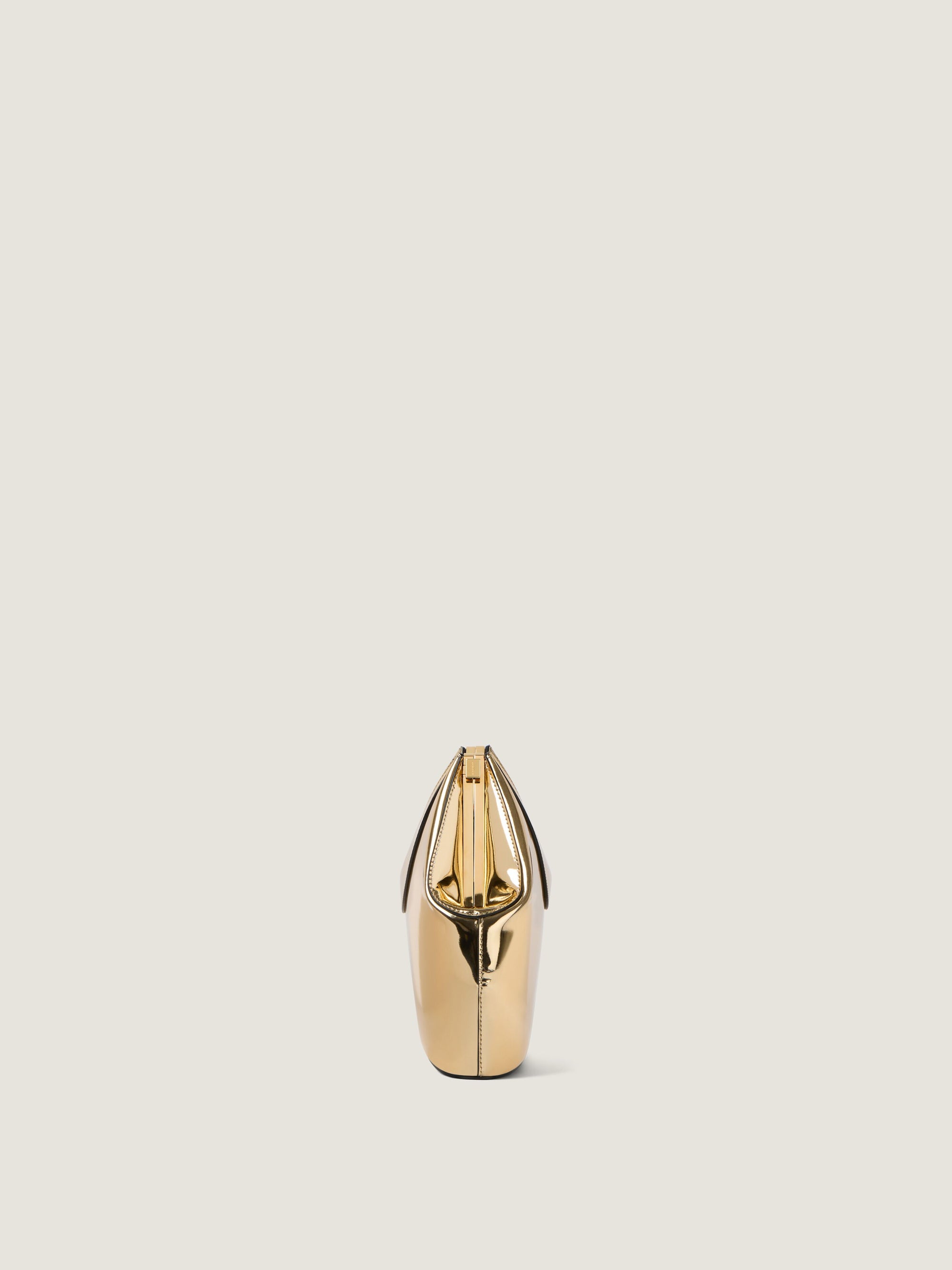 MIRROR LAMINATED LEATHER W/ GOLDEN