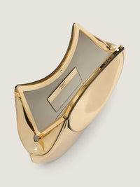 MIRROR LAMINATED LEATHER W/ GOLDEN