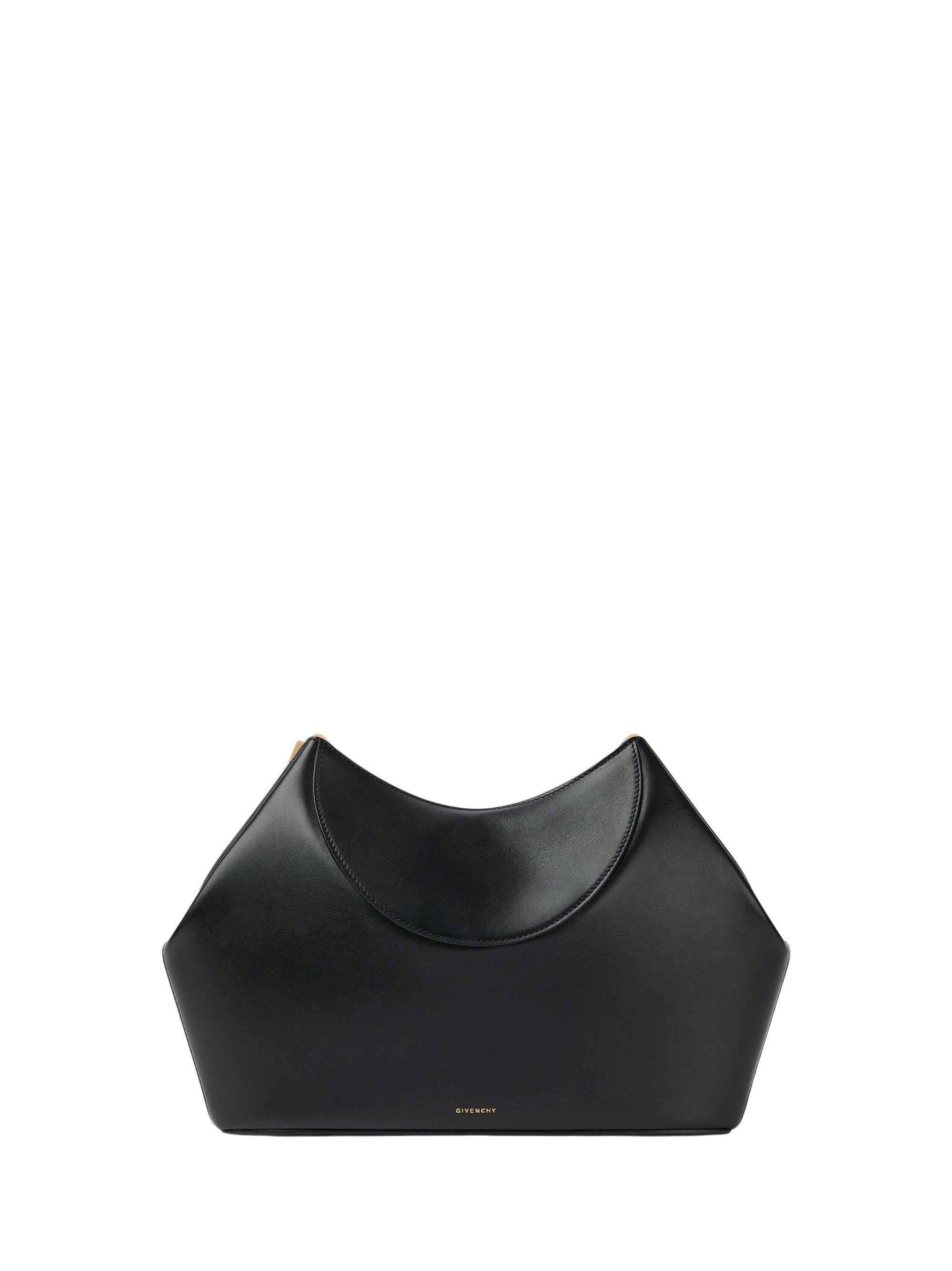 Pochette Facet en cuir - Black